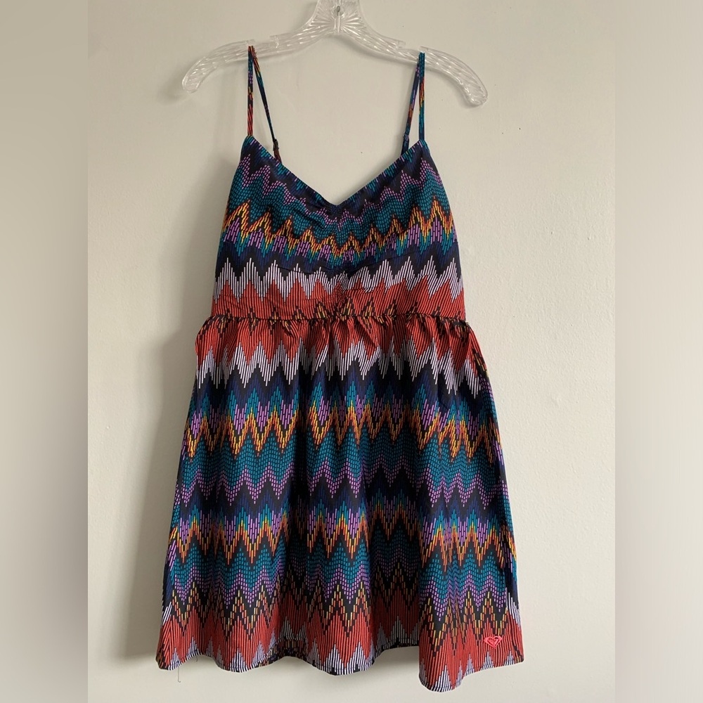 Roxy Colorful Short Summer Dress
